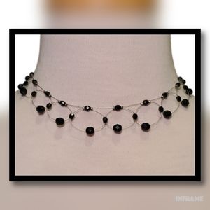 BCBGMaxAzria/Robert Rose Beaded Choker